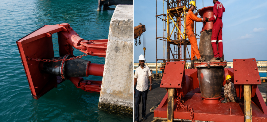 Marine Fender Repairing and Marine Dock Bumper Maintenance Operations